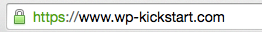 WordPress HTTPS padlock