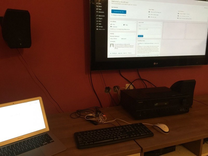 Raspberry Pi WordPress TV