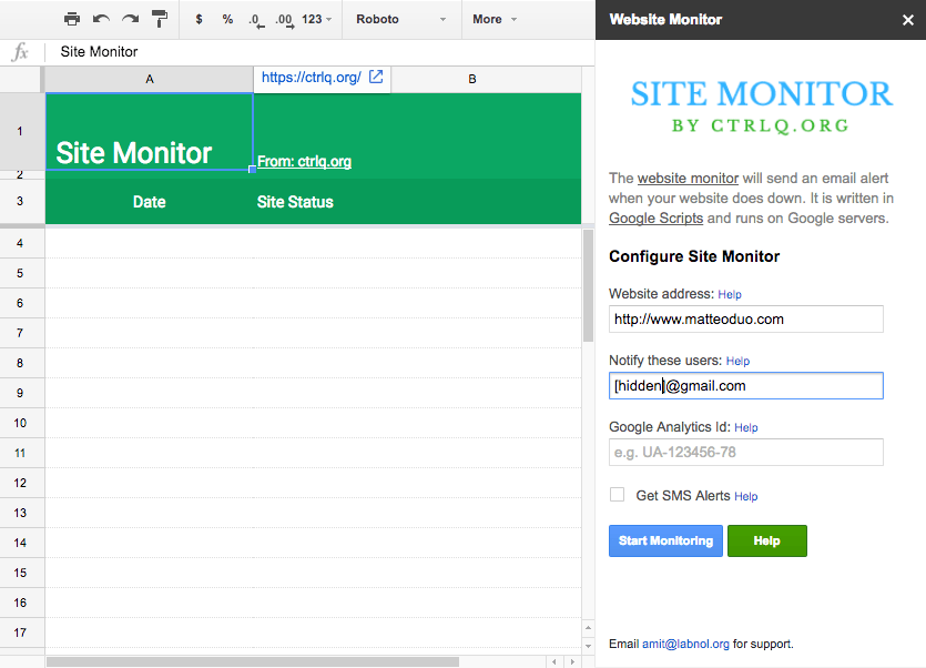 Site Monitor
