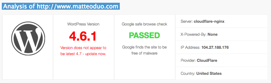 WordPress Security Scanner