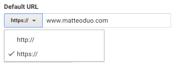 Google Analytics HTTPS