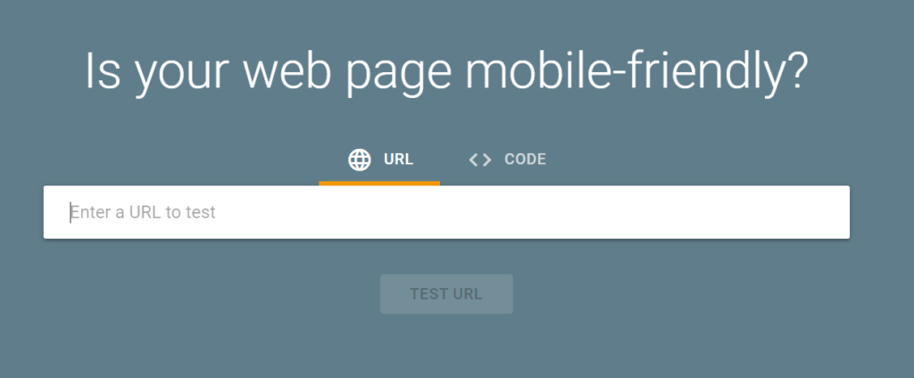 Check the mobile-friendliness of your website
