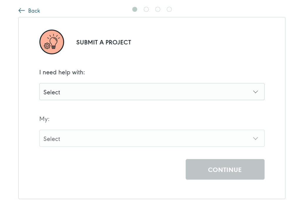 Submit a project on Codeable