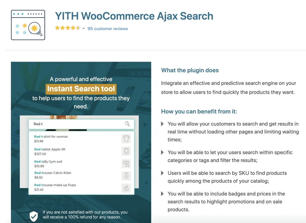 YITH WooCommerce Ajax Search