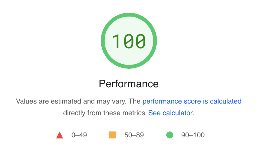 a high pagespeed insights mobile score 