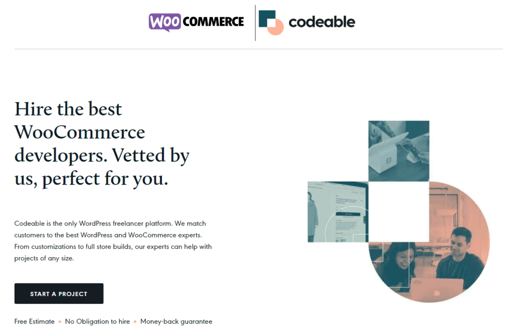 Hire the nest WooCommerce developers from Codeable.