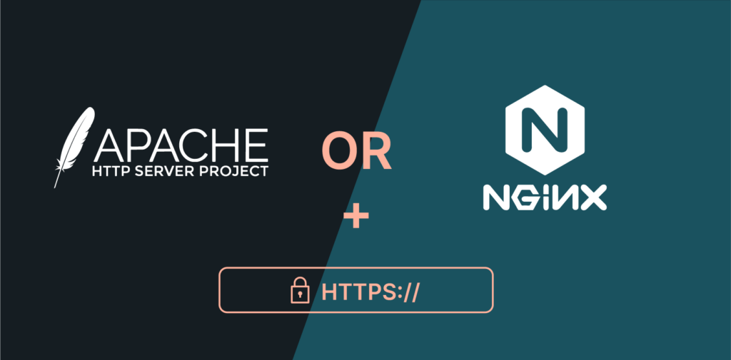 WordPress recommends using the Apache or the Nginx web server with HTTPS support.