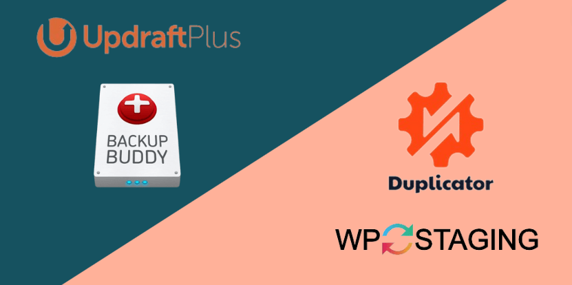 Some WordPress plugins to facilitate website backups and staging.