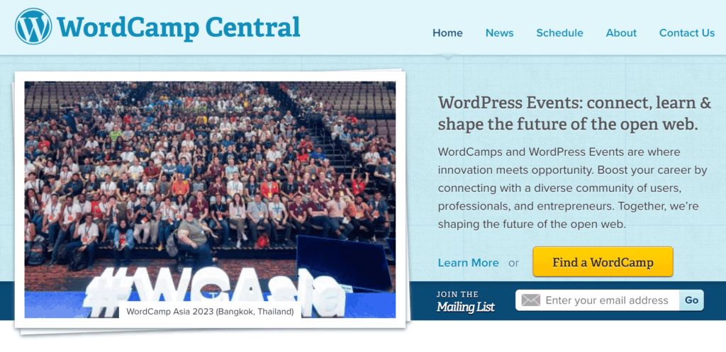 WordCamp conferences