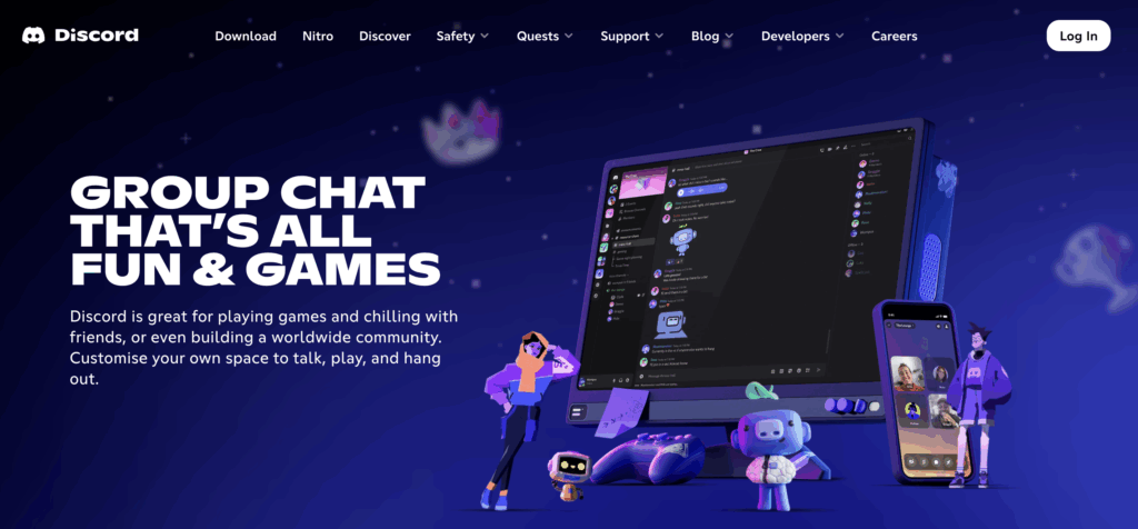 Discord – Online community discussion platform