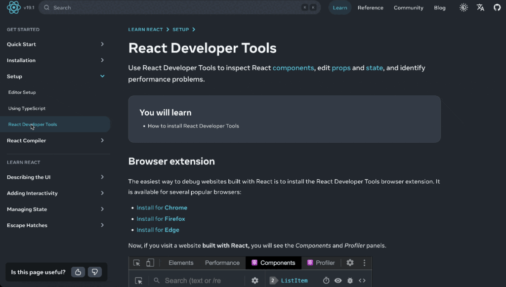 The React Virtual DOM in action