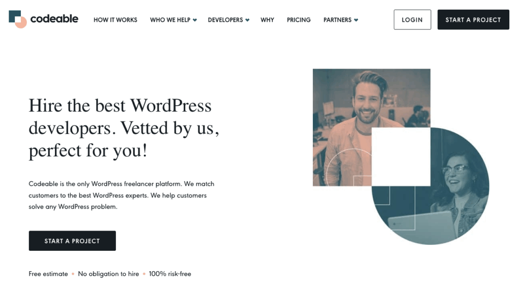 Codeable – Expert WooCommerce and WordPress developer hiring platform
