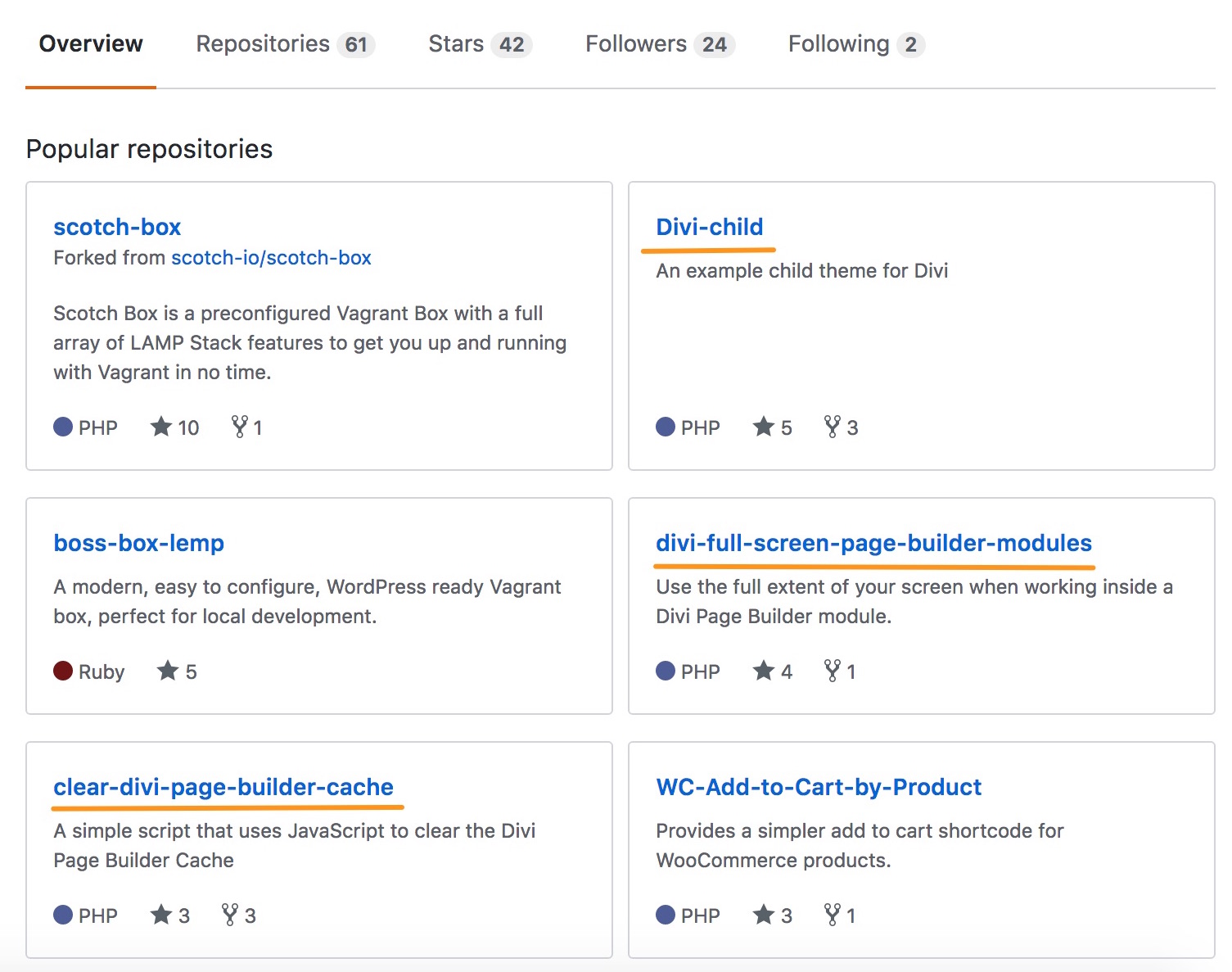 Jonathan's Bossenger on GitHub
